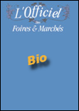 Couverture édition papier de l'Officiel des foires et marchés Bio